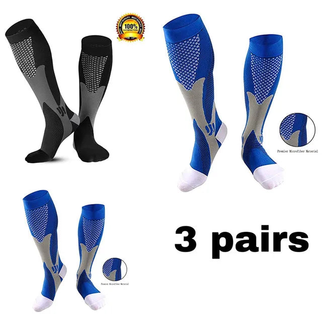 Men's Sports Compression Socks Helps treat Varicose Veins