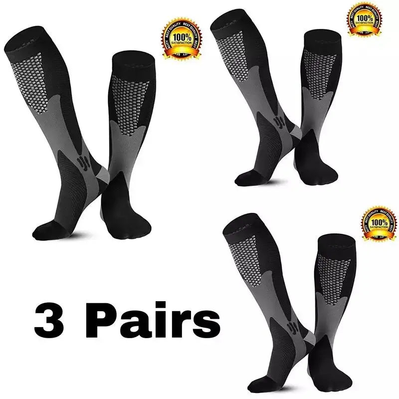 Men's Sports Compression Socks Helps treat Varicose Veins