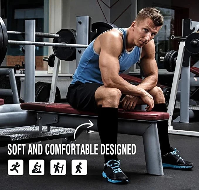 Men's Sports Compression Socks Helps treat Varicose Veins