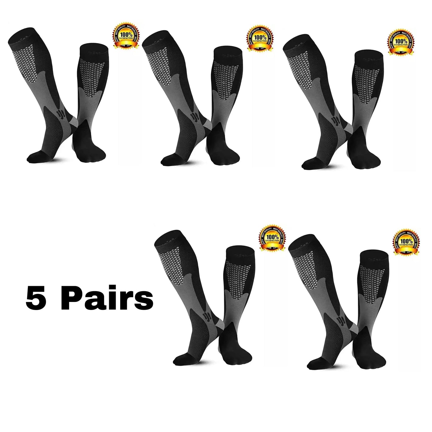 Men's Sports Compression Socks Helps treat Varicose Veins