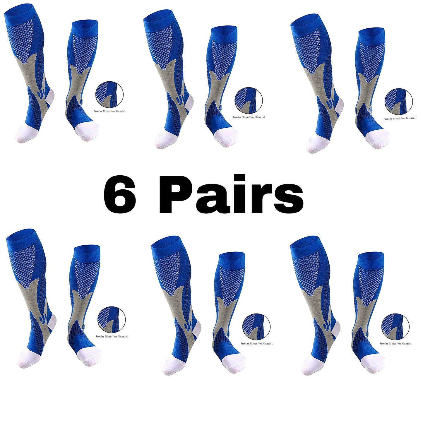 Men's Sports Compression Socks Helps treat Varicose Veins