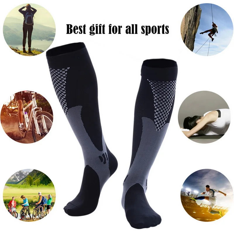 Men's Sports Compression Socks Helps treat Varicose Veins