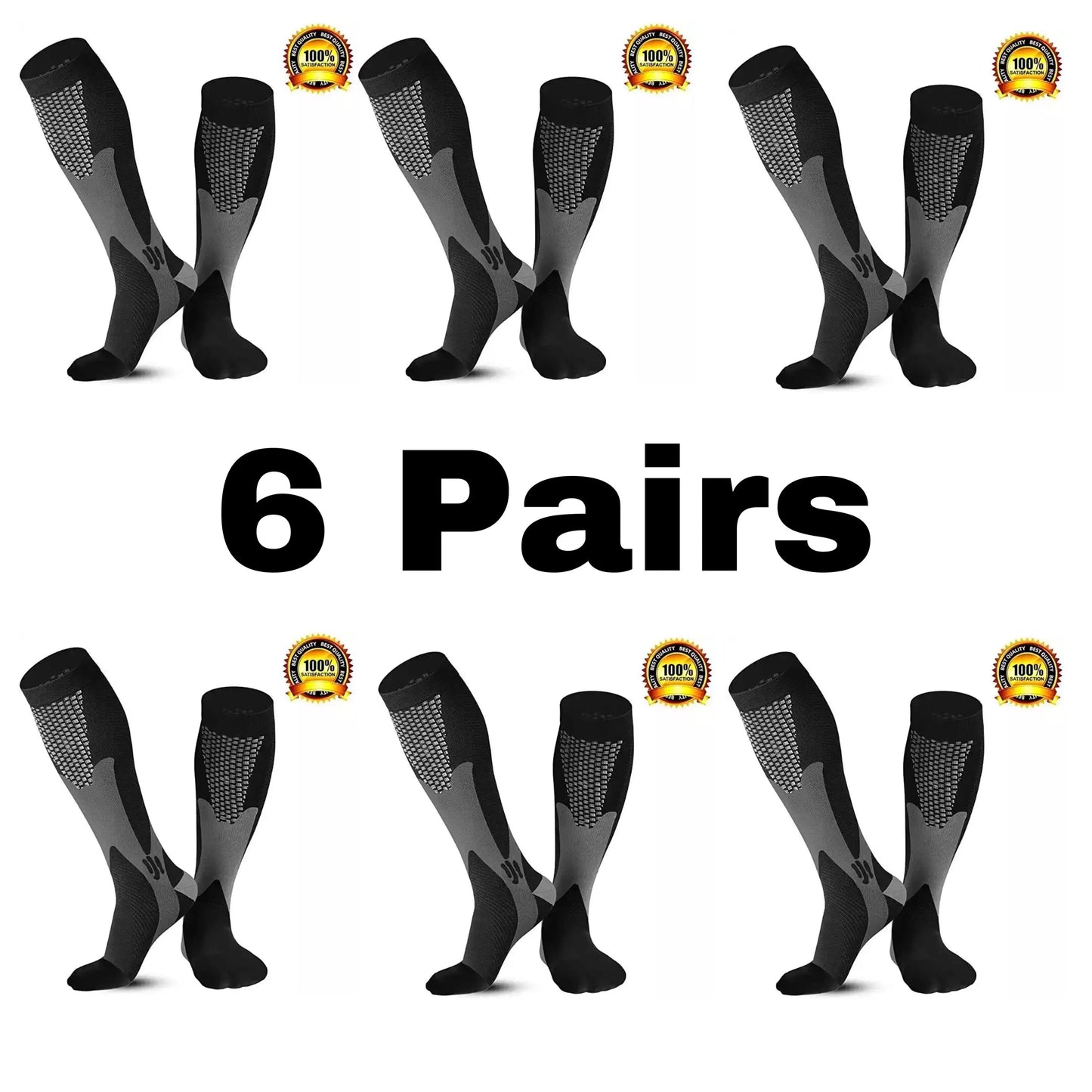Men's Sports Compression Socks Helps treat Varicose Veins
