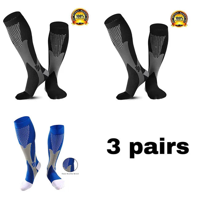 Men's Sports Compression Socks Helps treat Varicose Veins