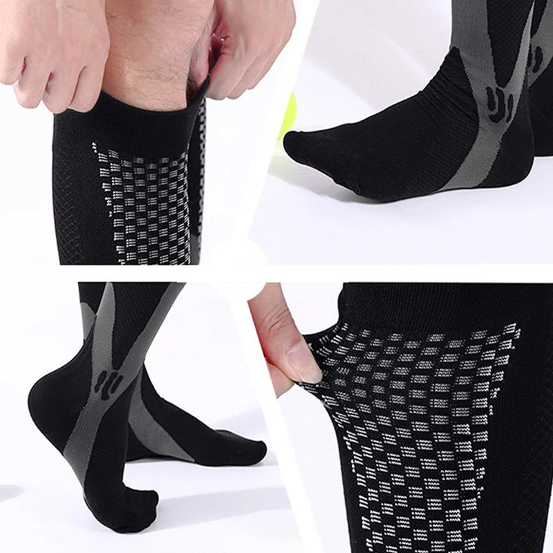 Men's Sports Compression Socks Helps treat Varicose Veins