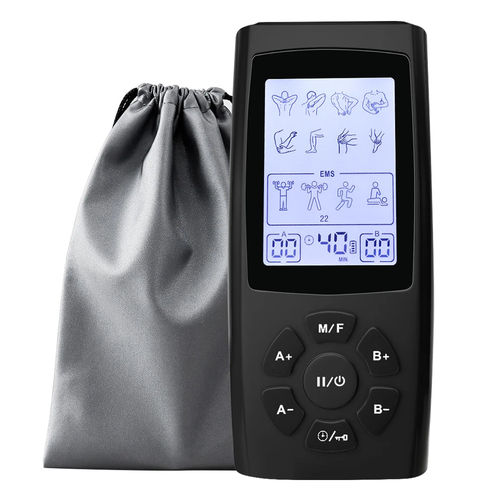 TENS EMS Unit 28 Modes 40 Intensity Muscle Stimulator for Pain Relief Therapy