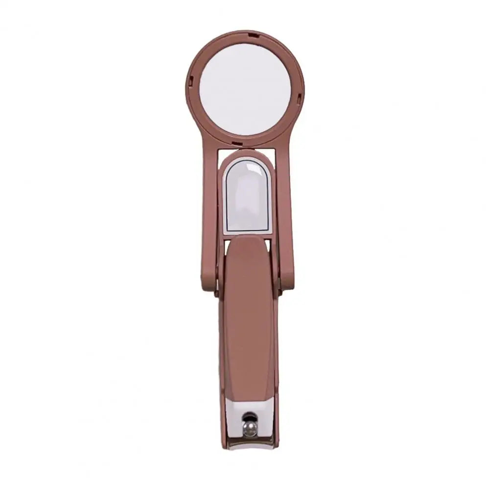 Nail Scissors with Magnifying Glass