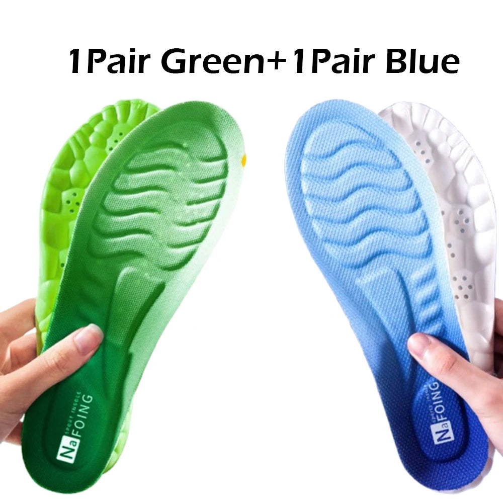 4D Cloud Technology Sports Insoles -- Breathable -- Shock Absorption -- Orthopedic Care