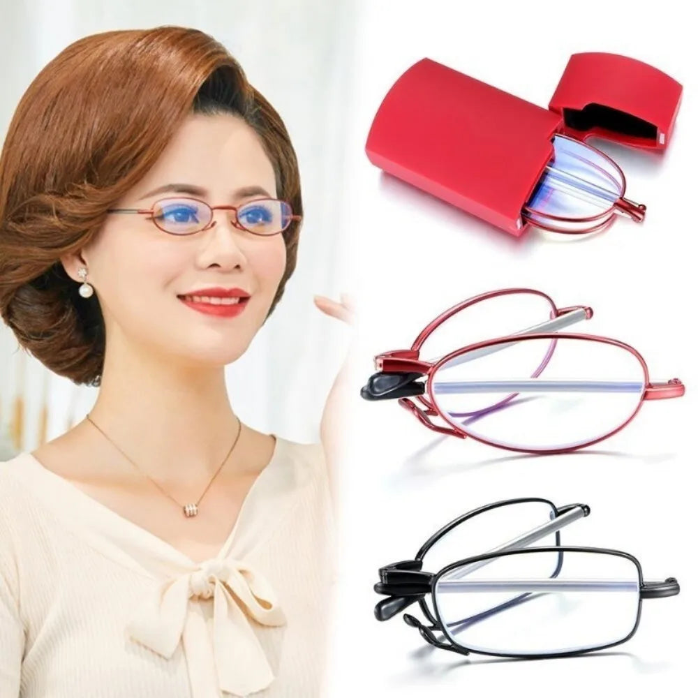 Foldable Reading Glasses
Anti Blue Light
 +1.00 to +4.00 
For both Men and Women