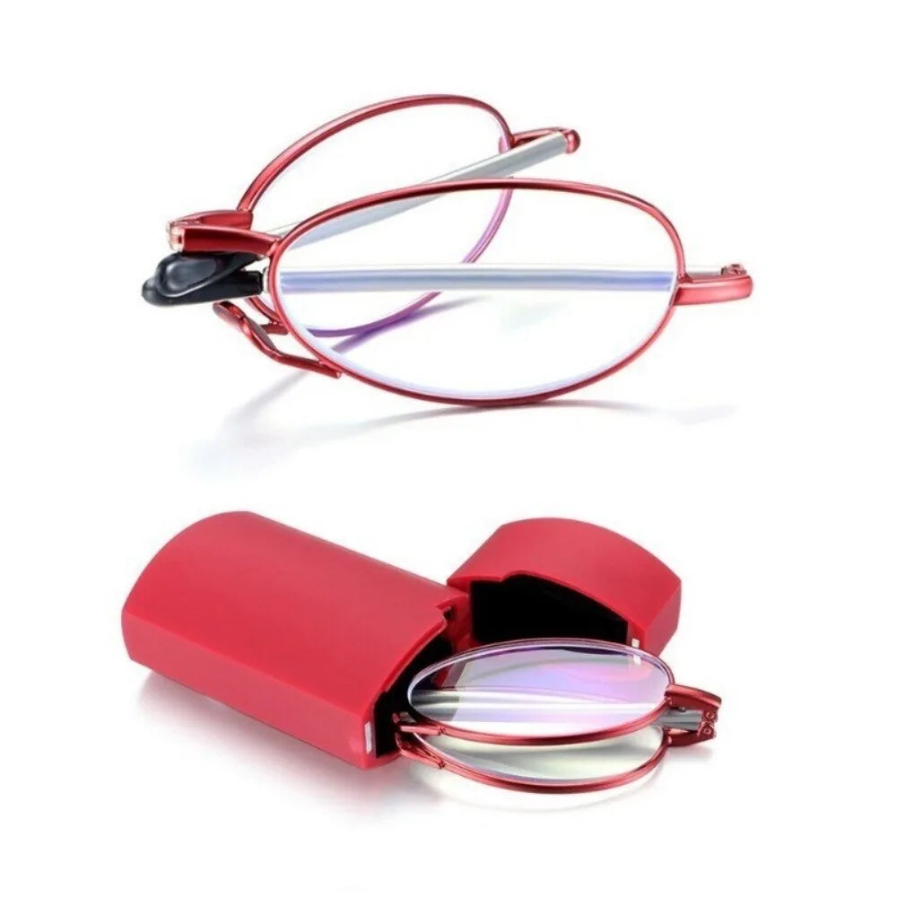 Foldable Reading Glasses
Anti Blue Light
 +1.00 to +4.00 
For both Men and Women