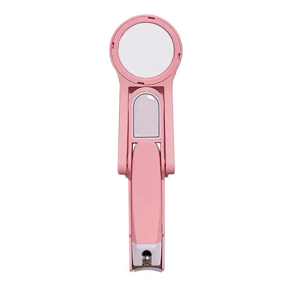 Nail Scissors with Magnifying Glass