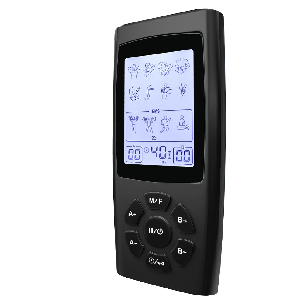 TENS EMS Unit 28 Modes 40 Intensity Muscle Stimulator for Pain Relief Therapy